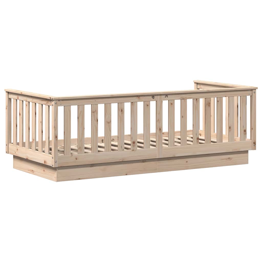 Lit de jour sans matelas 90x200 cm en pin massif - XIOS