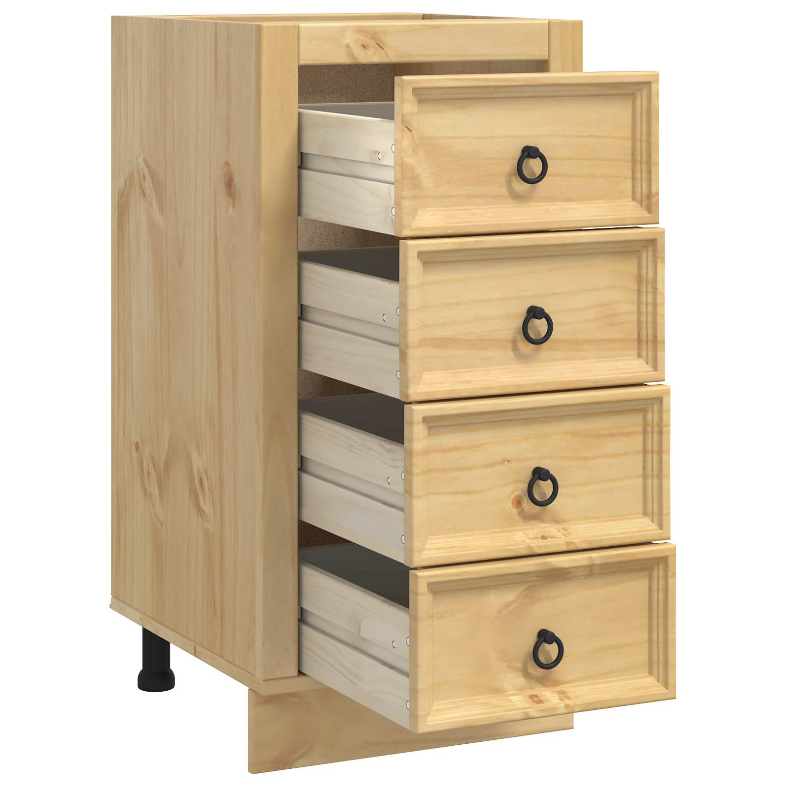 Armoire SKI Brun Miel 40 x 46 x 81 cm Pin massif - XIOS