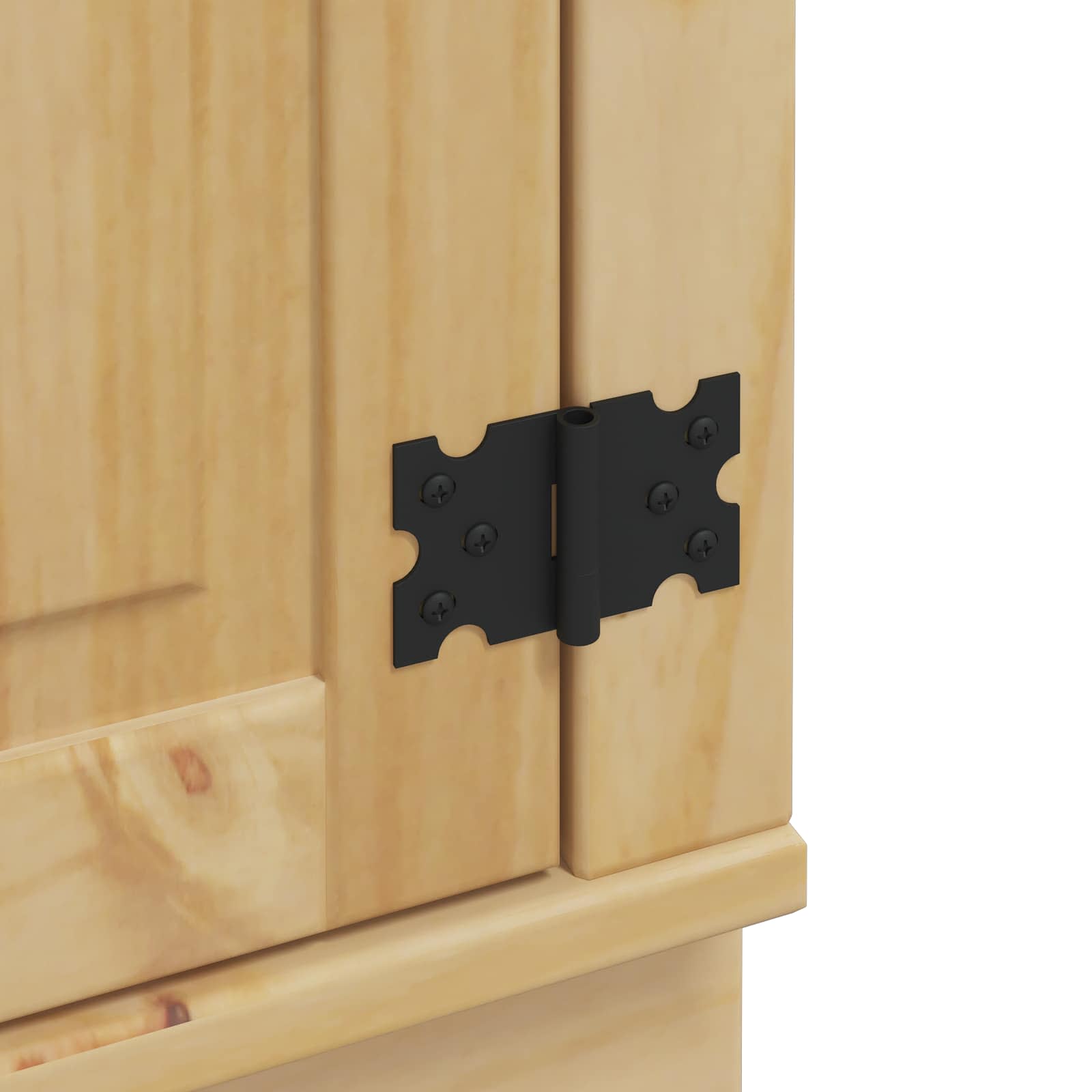 Armoire SKI Brun Miel 66 x 58 x 207 cm Pin massif - XIOS