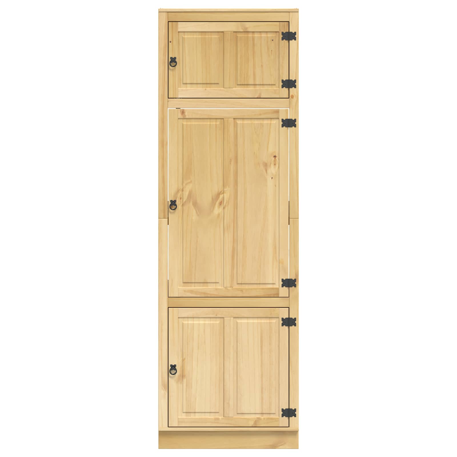 Armoire SKI Brun Miel 66 x 58 x 207 cm Pin massif - XIOS