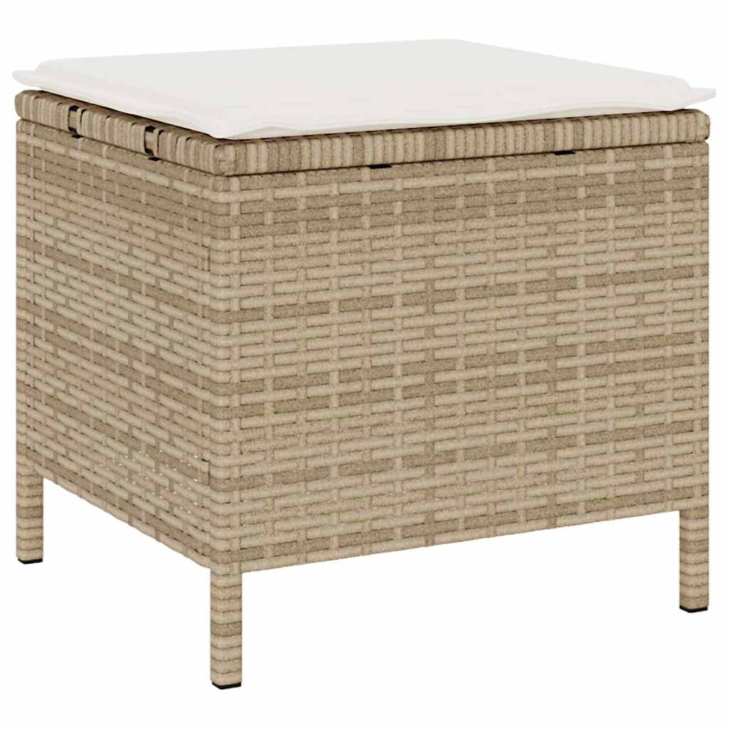 Ensemble de salle à manger pour jardin Beige polyrotin - XIOS