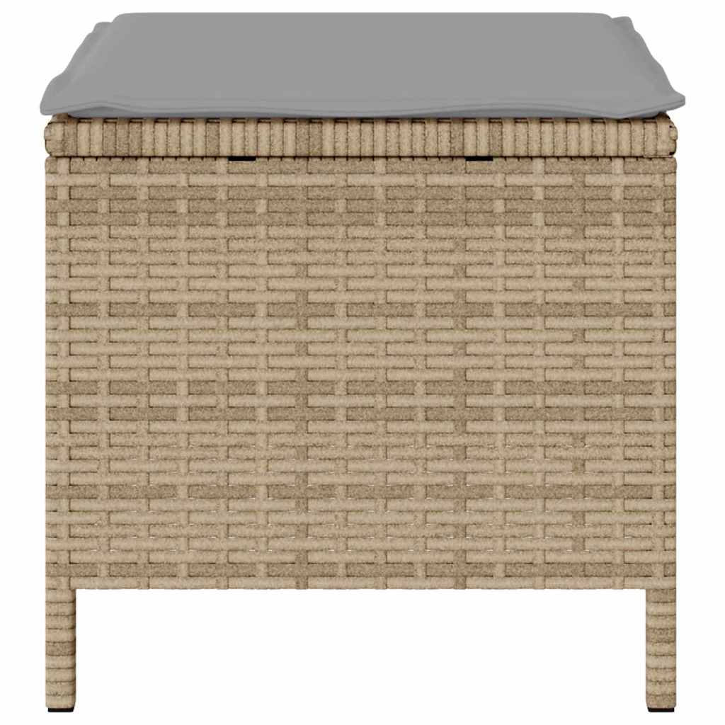 Ensemble de salle à manger pour jardin Beige polyrotin - XIOS
