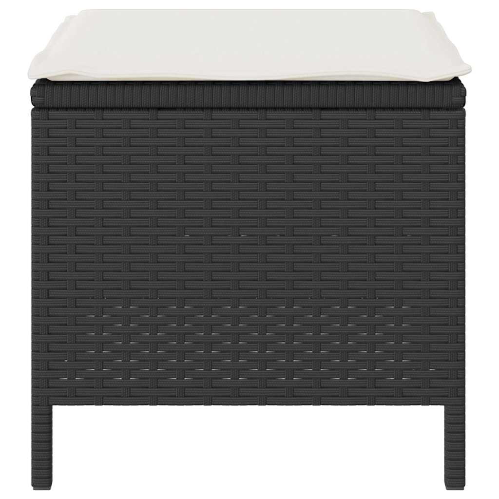 Ensemble de salle à manger pour jardin Noir polyrotin - XIOS