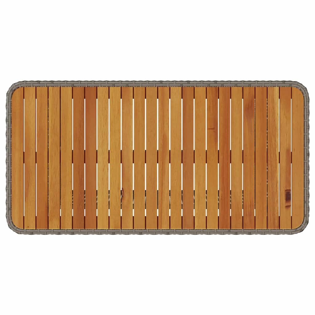 Ensemble de salle à manger pour jardin Gris polyrotin - XIOS