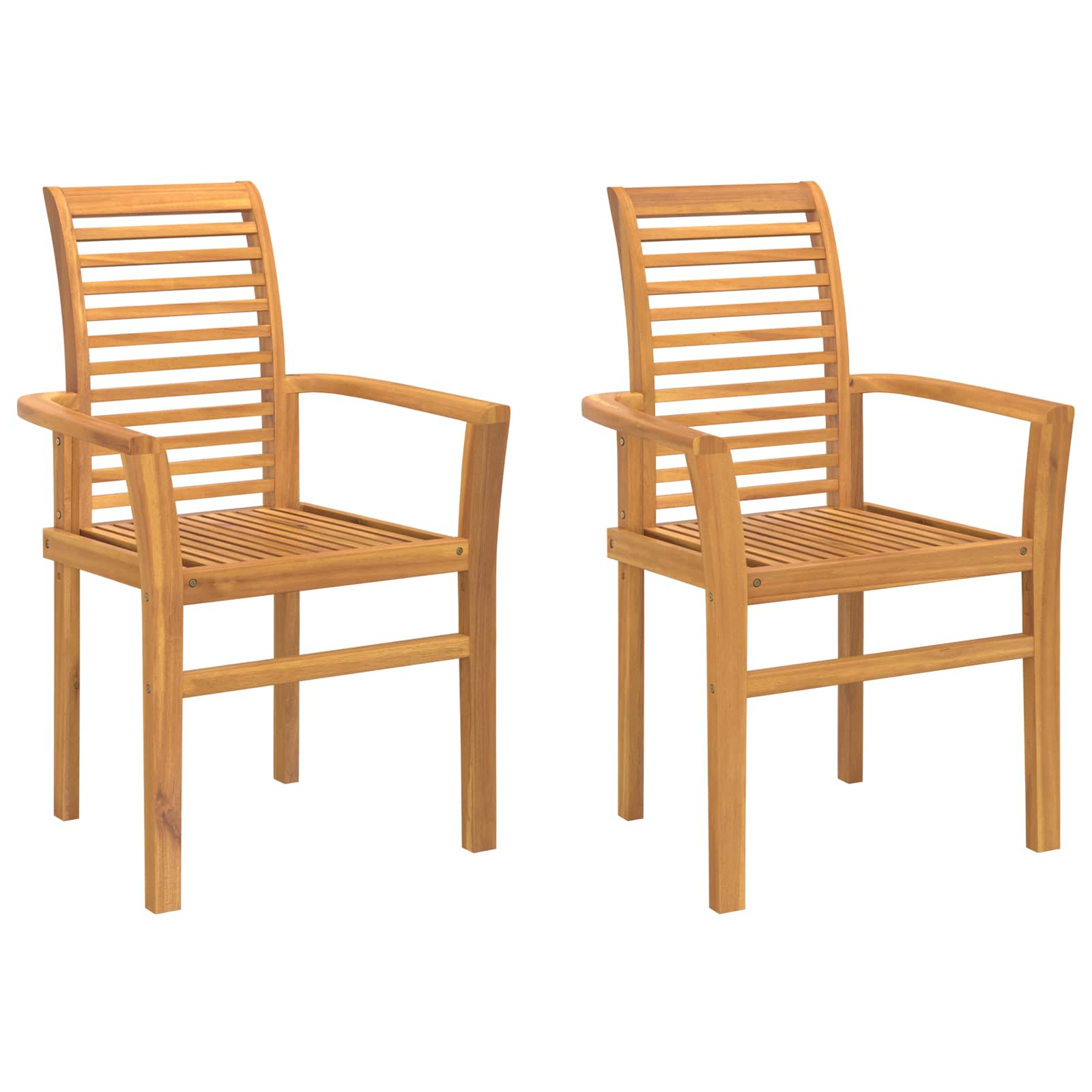 Chaise de salle à manger 2 pcs Marron 62 x 55 x 94 cm - XIOS