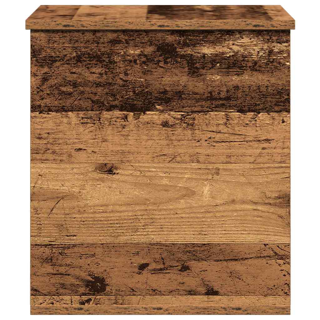 Boîte de Rangement avec stockage Bois ancien 40 x 42 x 46 cm - XIOS