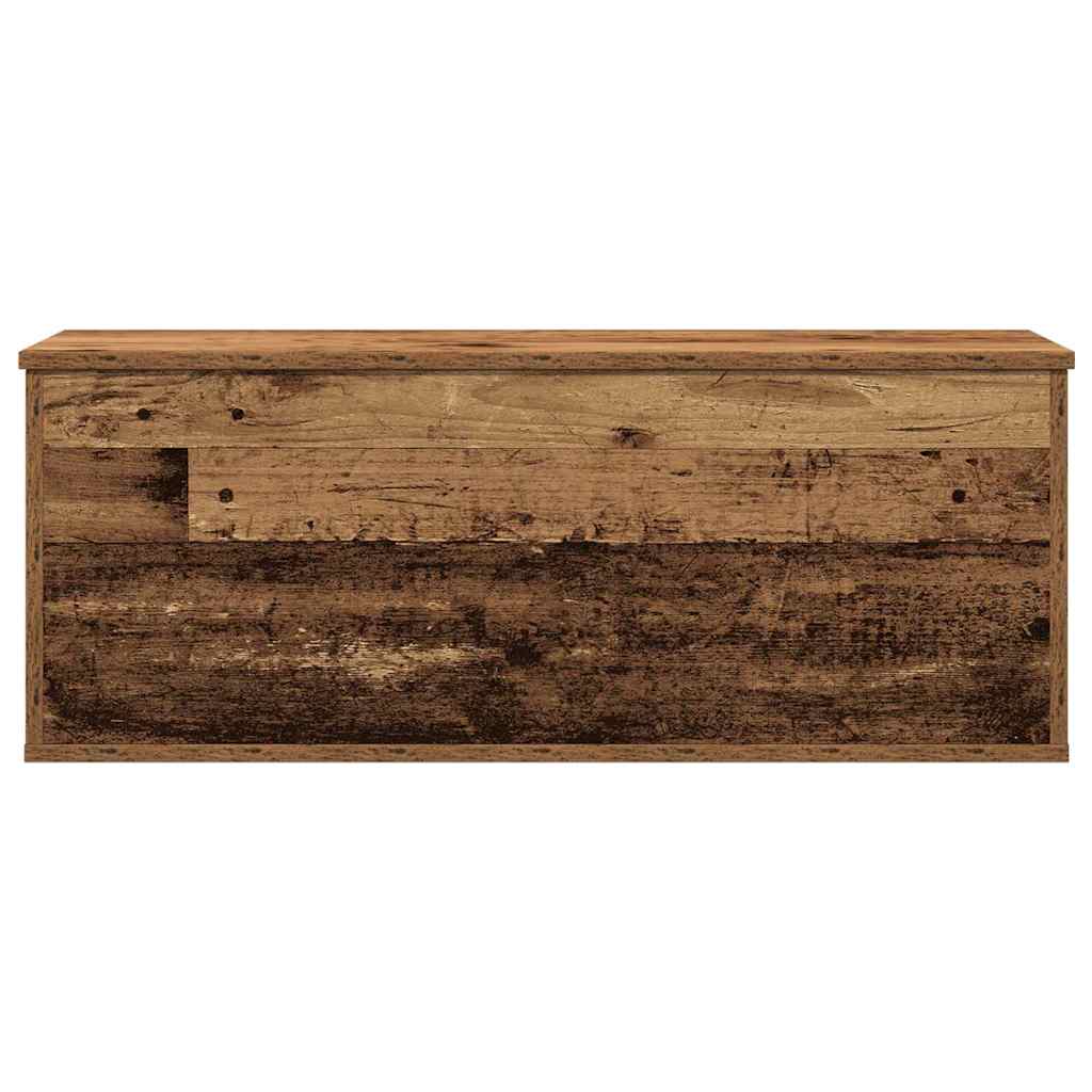 Boîte de Rangement avec stockage Bois ancien 90 x 35 x 35 cm - XIOS