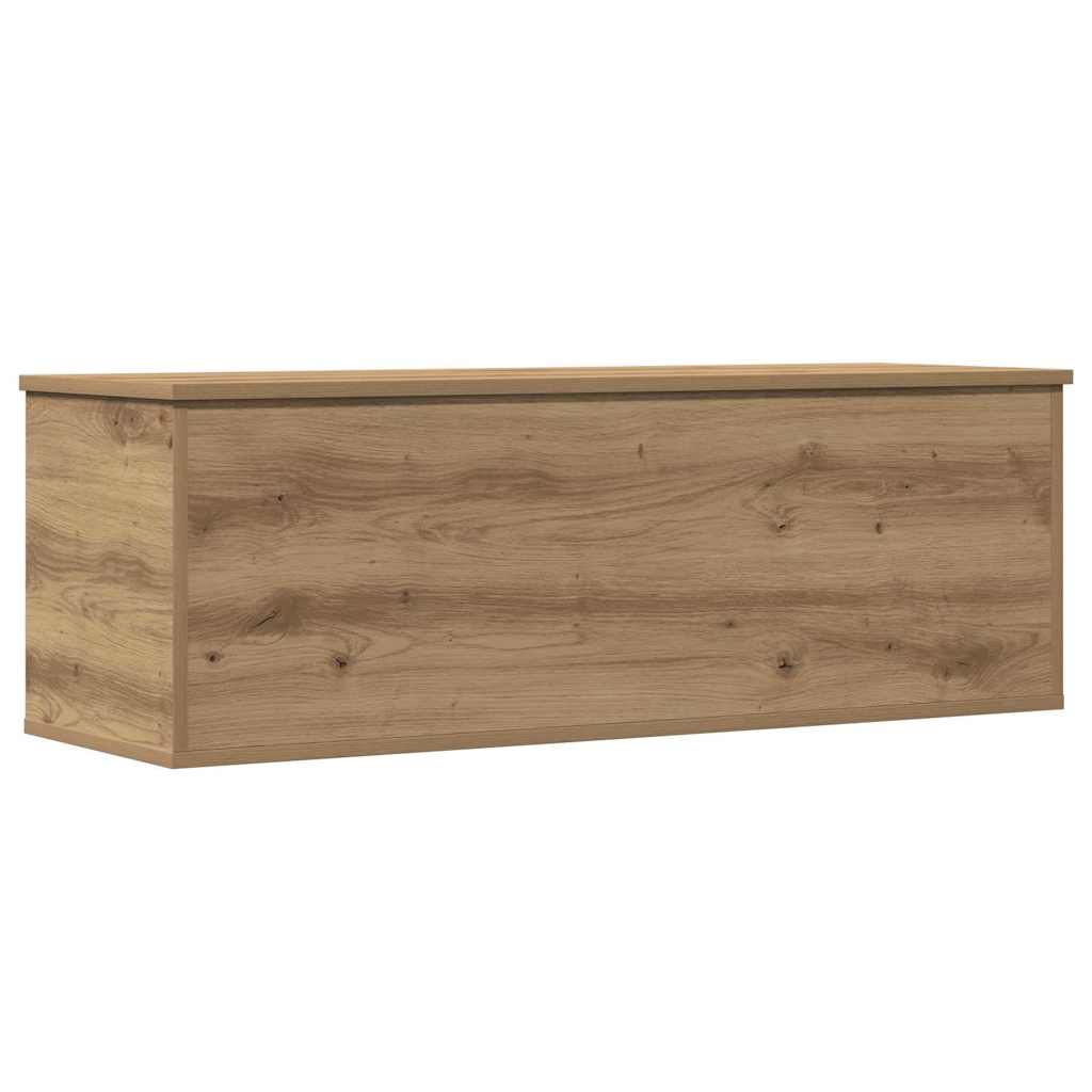 Boîte de Rangement chêne artisanal 102 x 35 x 35 cm - XIOS