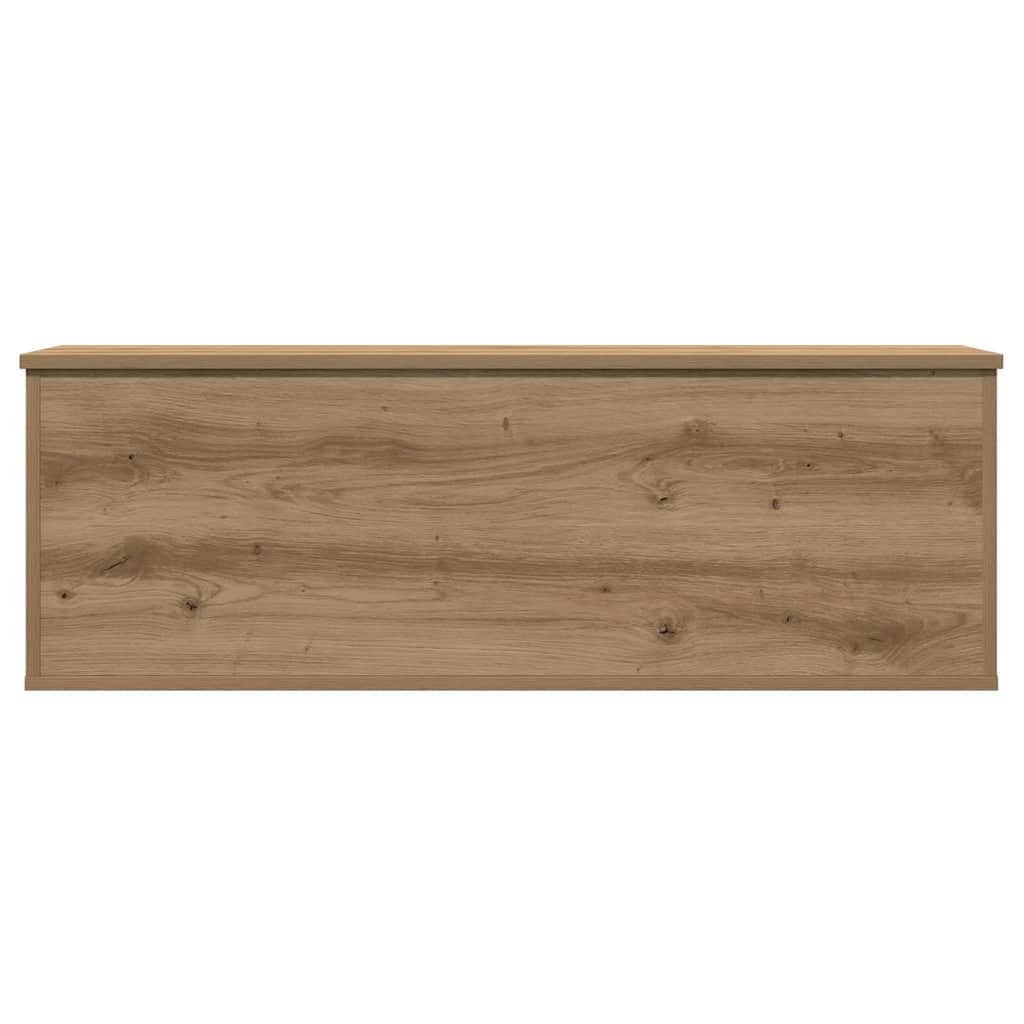 Boîte de Rangement chêne artisanal 102 x 35 x 35 cm - XIOS
