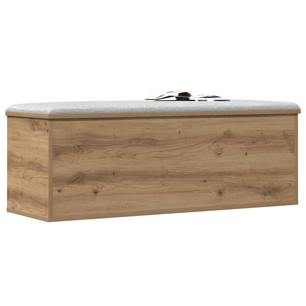 Boîte de Rangement chêne artisanal 102 x 35 x 35 cm - XIOS