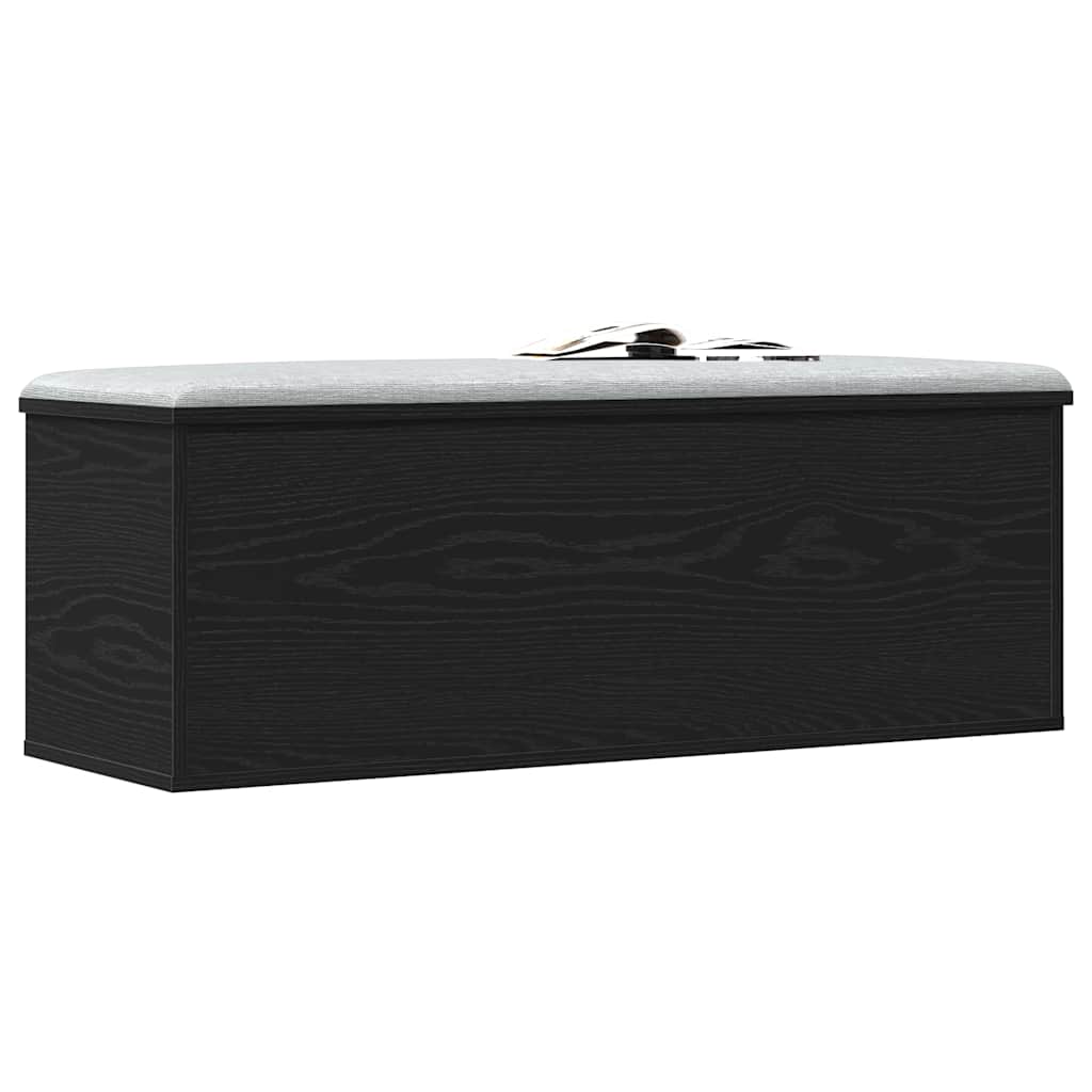 Boîte de Rangement avec stockage Chêne noir 102 x 35 x 35 cm - XIOS