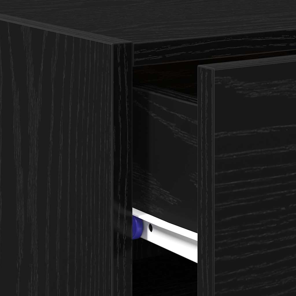 Buffet Chêne noir 50 x 42,5 x 93 cm Bois d'ingénierie - XIOS