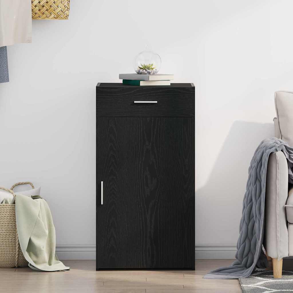 Buffet Chêne noir 50 x 42,5 x 93 cm Bois d'ingénierie - XIOS