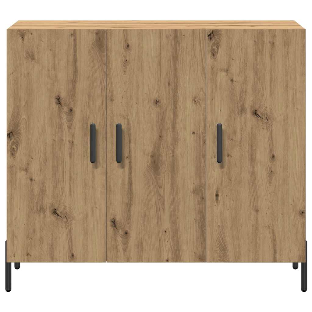 Buffet chêne artisanal 90 x 34 x 80 cm Bois d'ingénierie - XIOS
