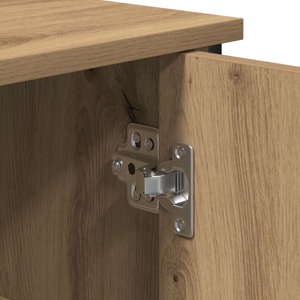 Buffet chêne artisanal 100 x 35 x 75 cm Bois d'ingénierie