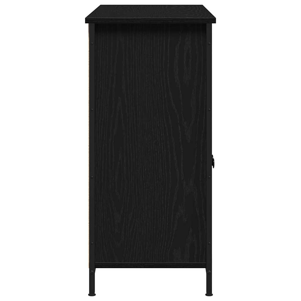Buffet Chêne noir 100 x 35 x 75 cm Bois d'ingénierie - XIOS