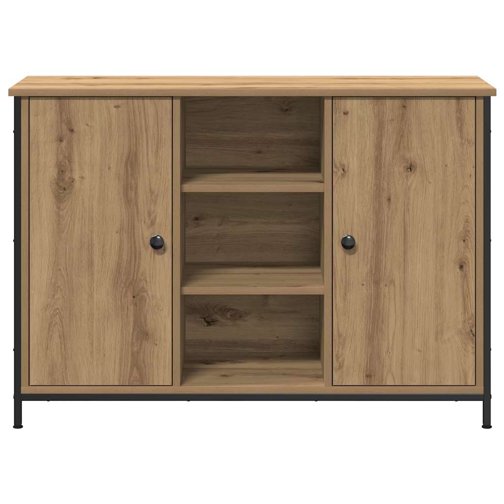 Buffet chêne artisanal 100 x 35 x 70 cm Bois d'ingénierie - XIOS