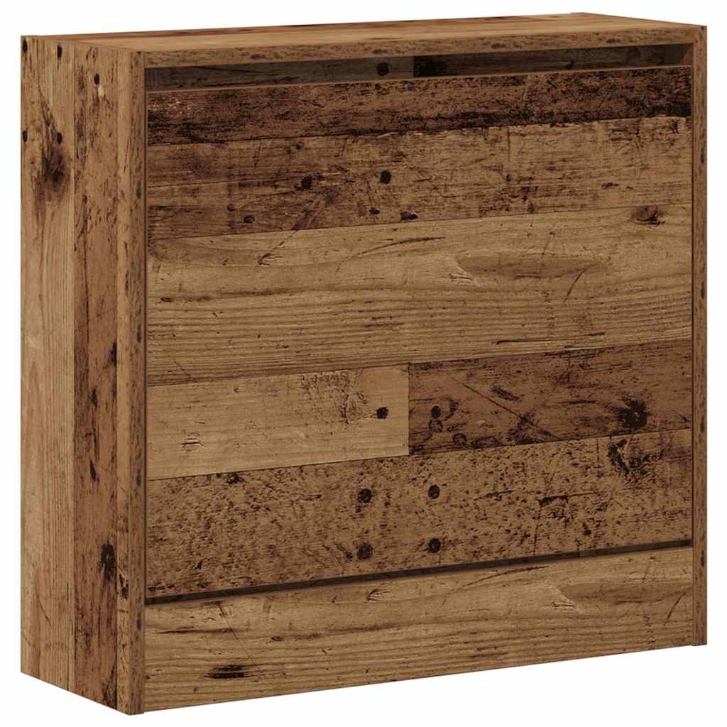Armoire à chaussures avec stockage Bois Ancien 60 x 21 x 57 cm - XIOS