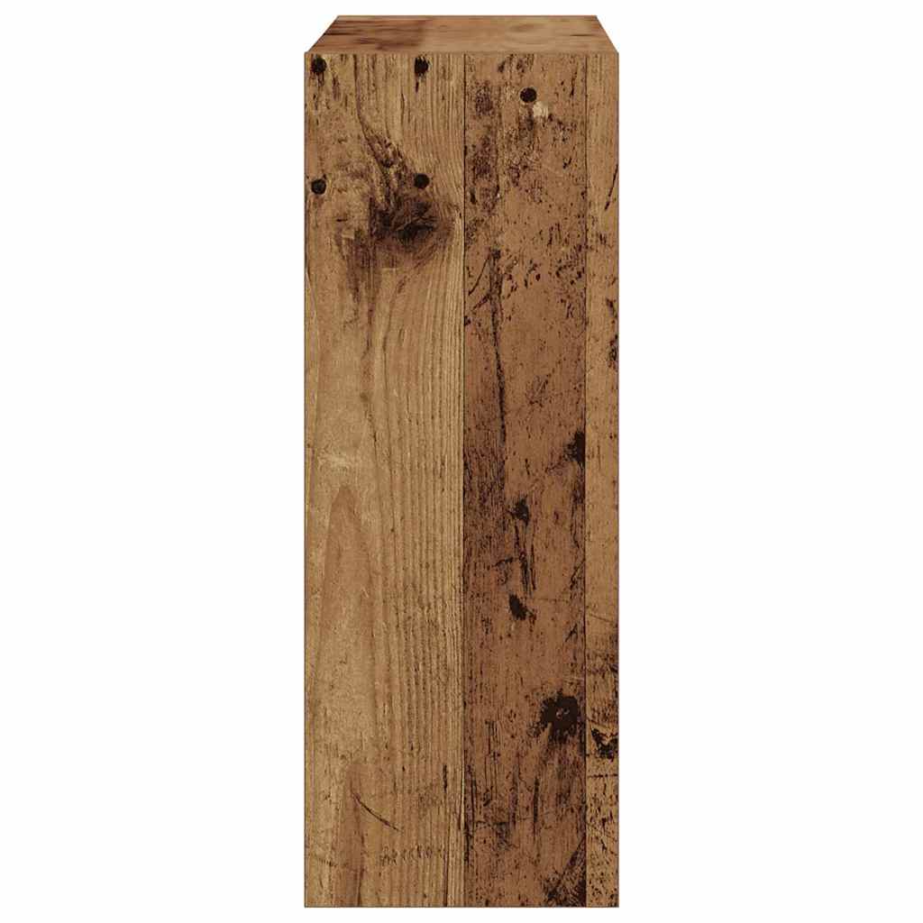 Armoire à chaussures avec stockage Bois Ancien 60 x 21 x 57 cm - XIOS