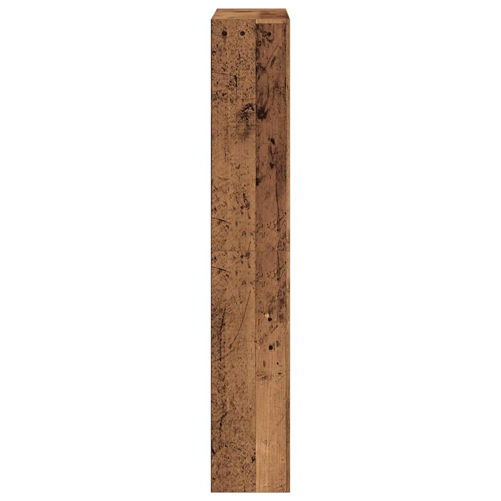 Armoire à chaussures avec porte Bois ancien 80 x 21 x 125.5 cm - XIOS
