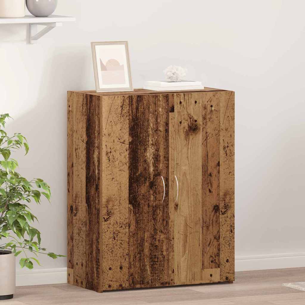 Cabinet de Bureau Bois ancien 60 x 32 x 77.5 Bois d'ingénierie - XIOS