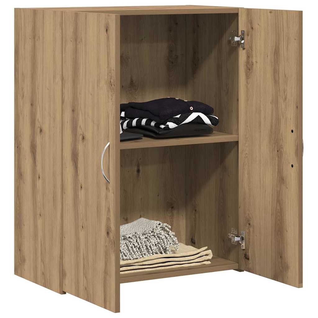 Cabinet de Bureau avec étagère chêne artisanal 60 x 32 x 77.5 - XIOS