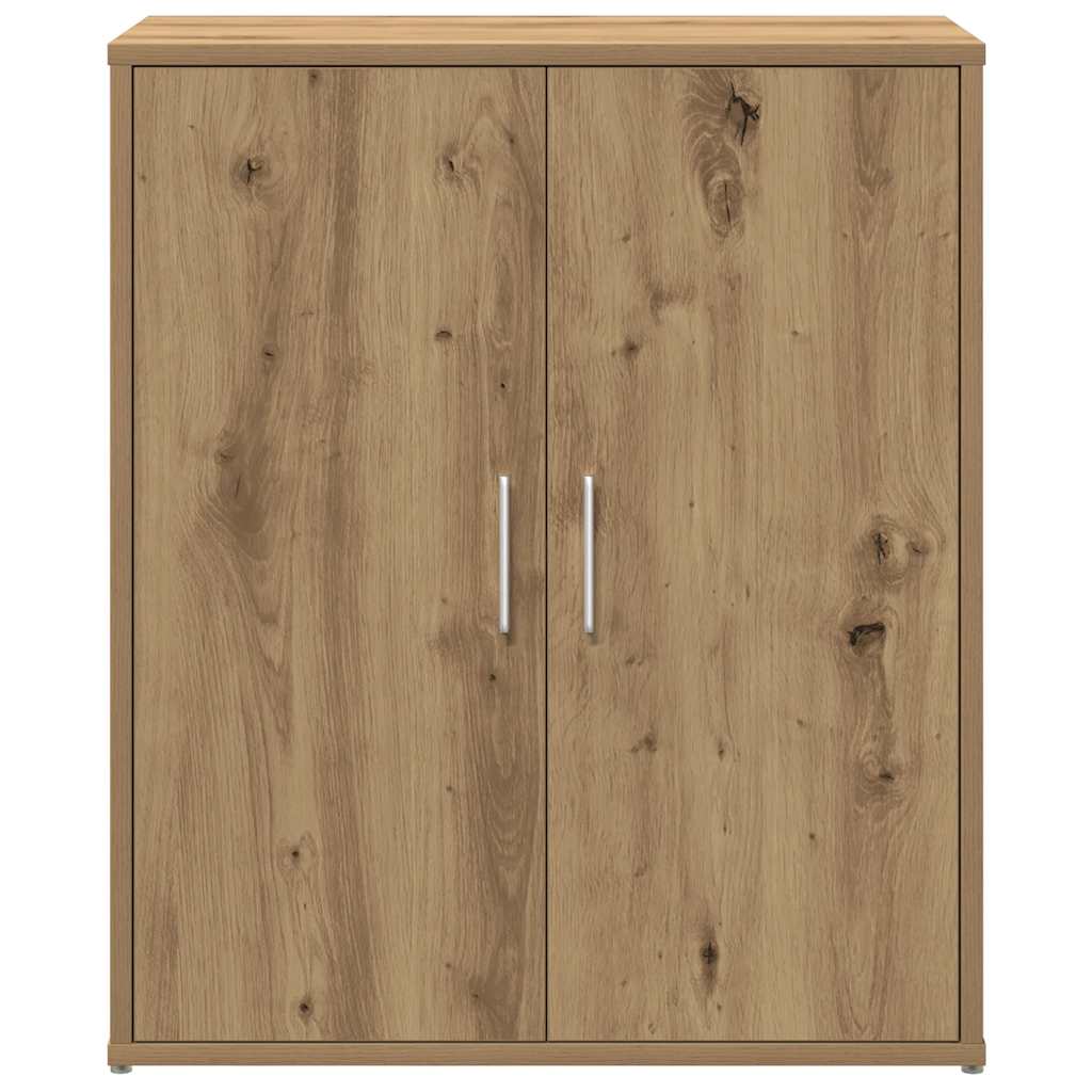 Buffet en chêne massif 60 x 31 x 70 cm bois d'ingénierie - XIOS