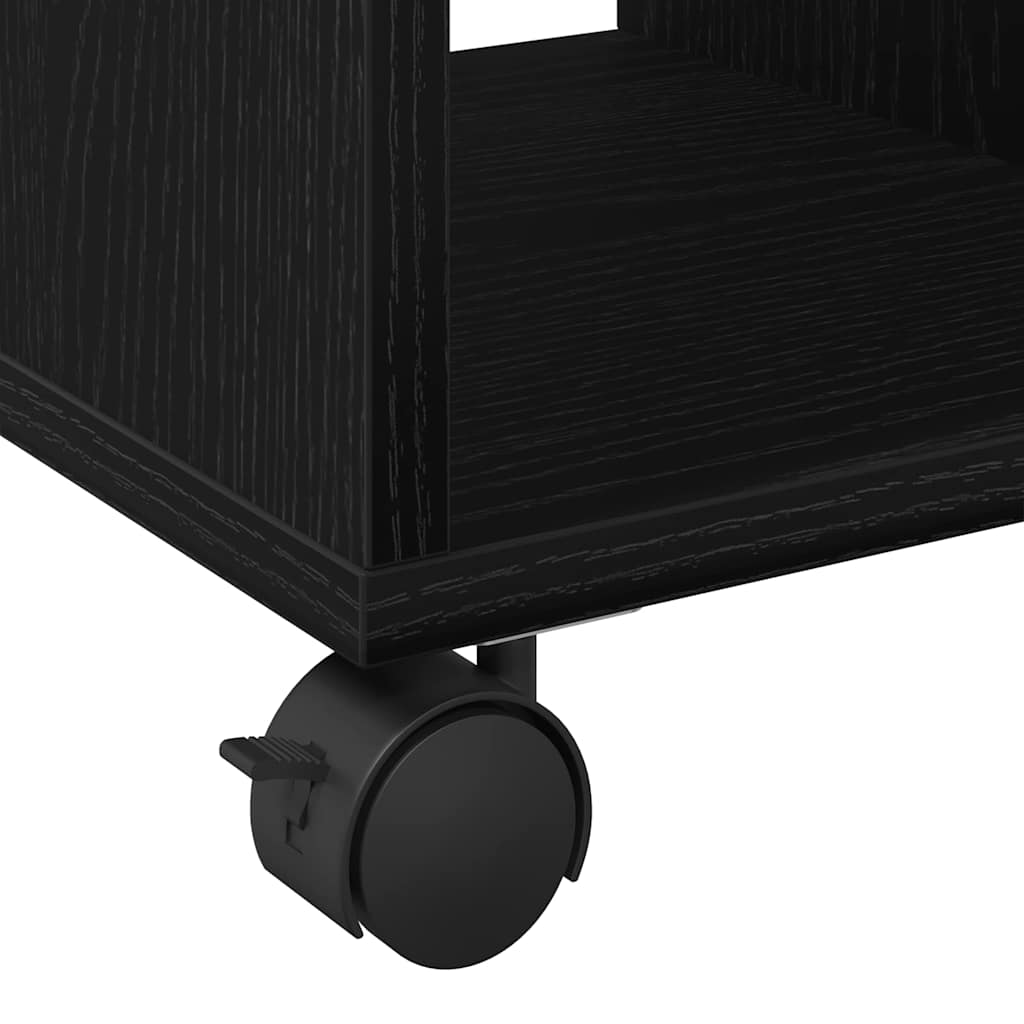 Table d'appoint Chêne noir 50 x 30 x 55 cm Bois d'ingénierie - XIOS