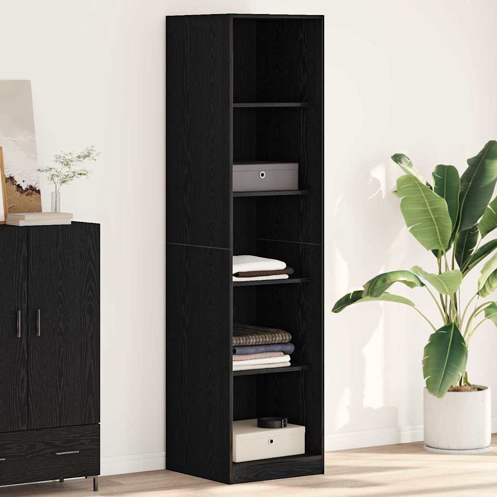 Armoire Chêne noir 50 x 50 x 200 cm Bois d'ingénierie - XIOS