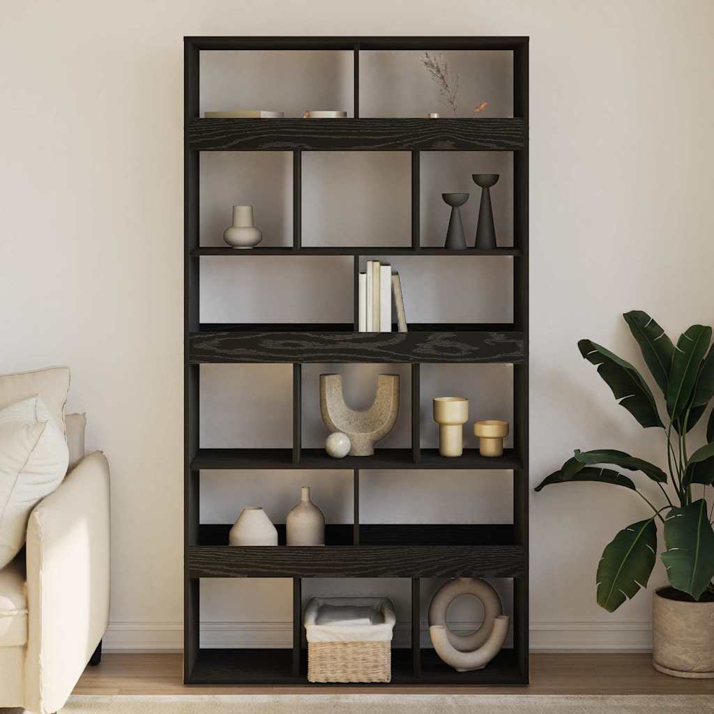 Bibliothèque Chêne noir 100 x 33 x 187,5 cm Bois d'ingénierie - XIOS
