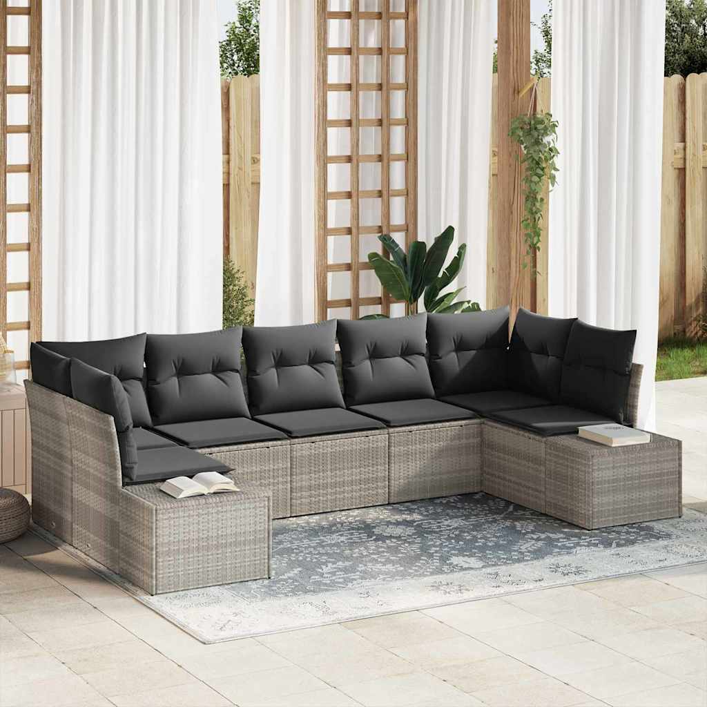 7 pc Gris clair