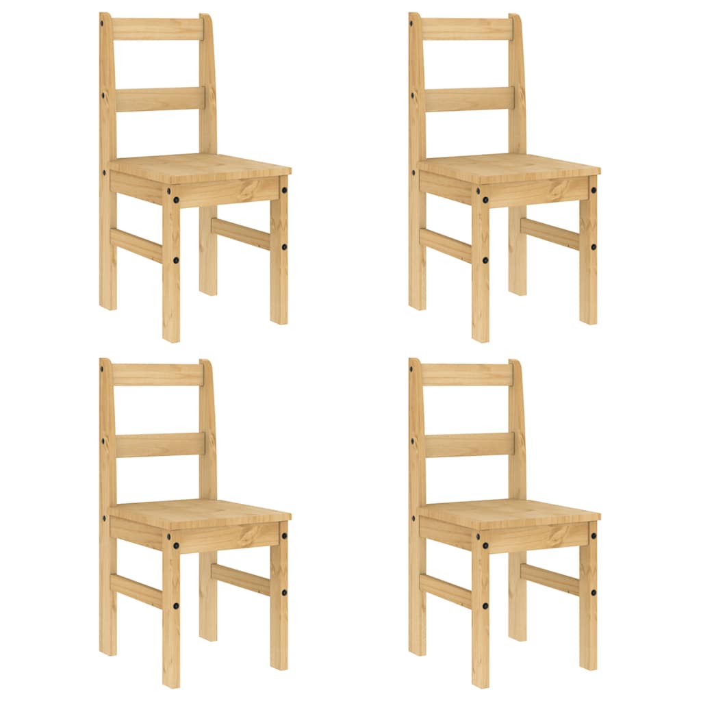 Ensemble à manger Panama 5 pcs bois de pin massif