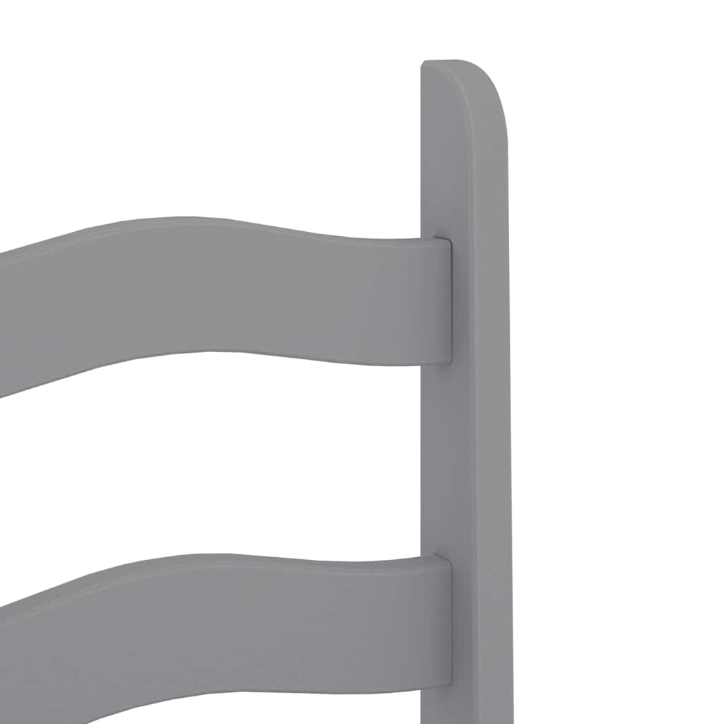 Ensemble à manger Panama 5 pcs gris bois de pin massif - XIOS