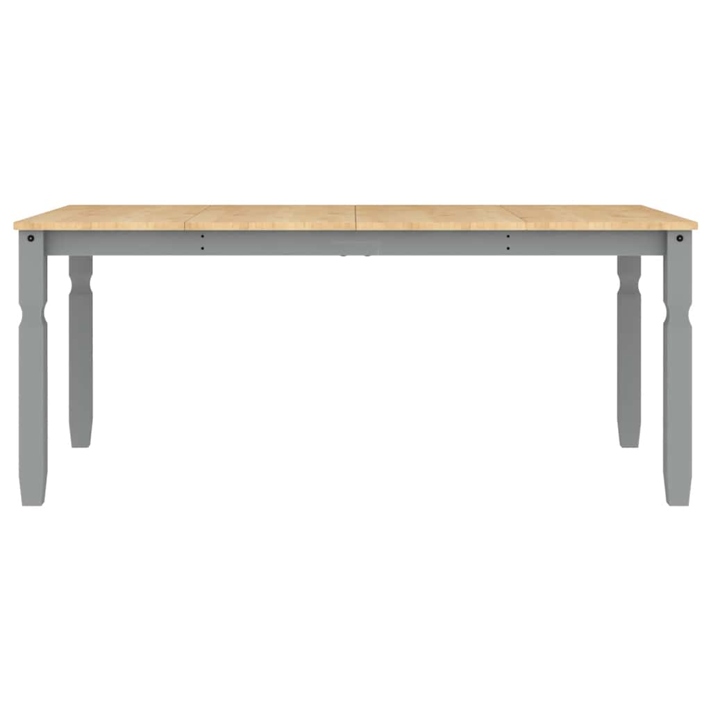 Ensemble à manger Panama 5 pcs gris bois de pin massif - XIOS