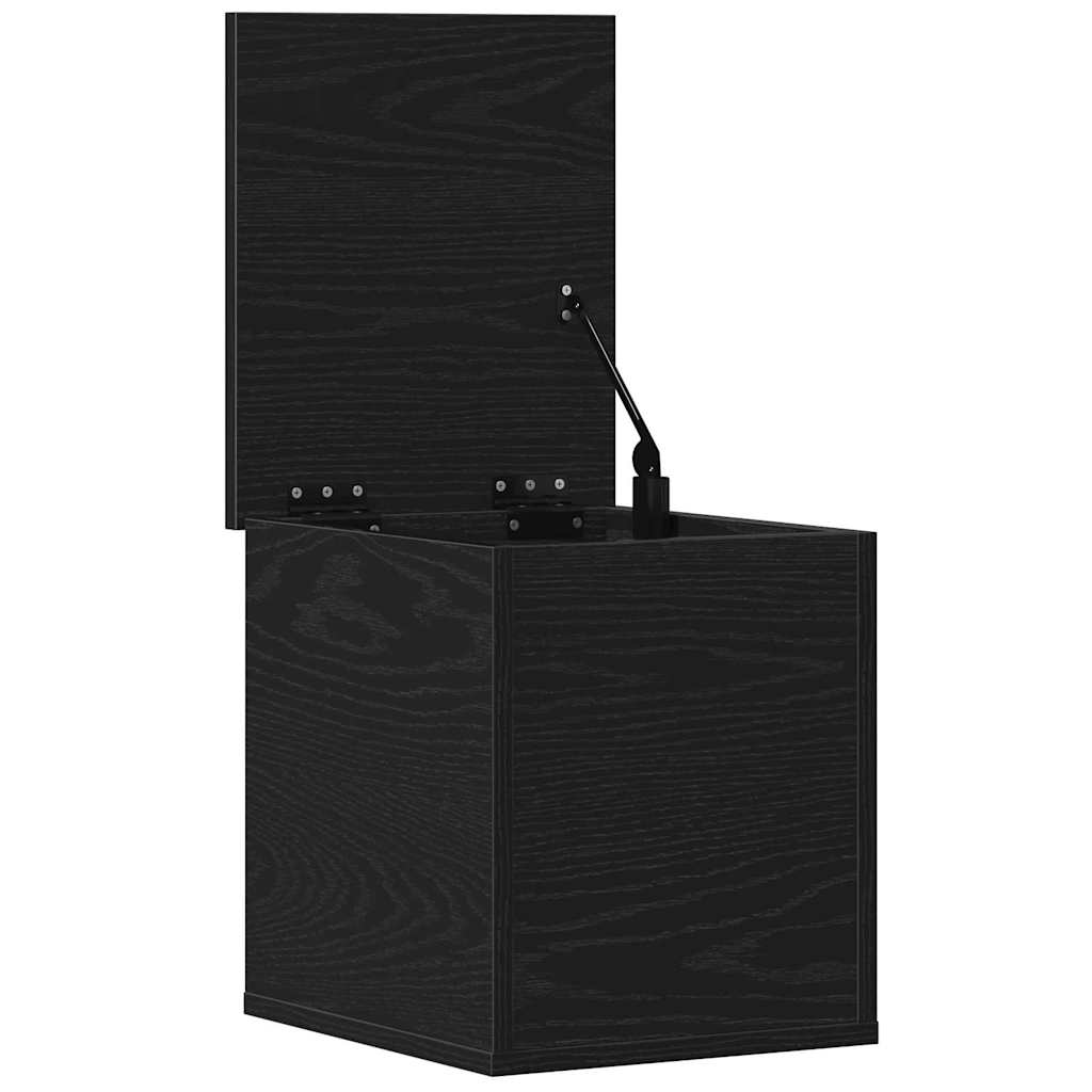 Boîte de Rangement Chêne noir 30 x 35 x 35 cm Bois d'ingénierie - XIOS