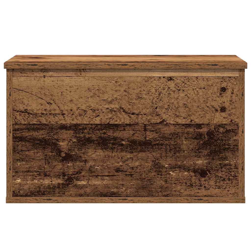 Boîte de Rangement avec stockage Bois ancien 60 x 35 x 35 cm - XIOS
