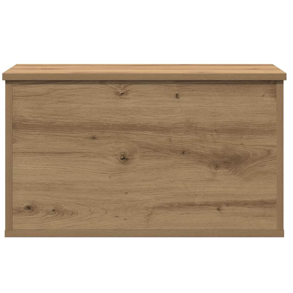 Boîte de Rangement chêne artisanal 60 x 35 x 35 cm - XIOS