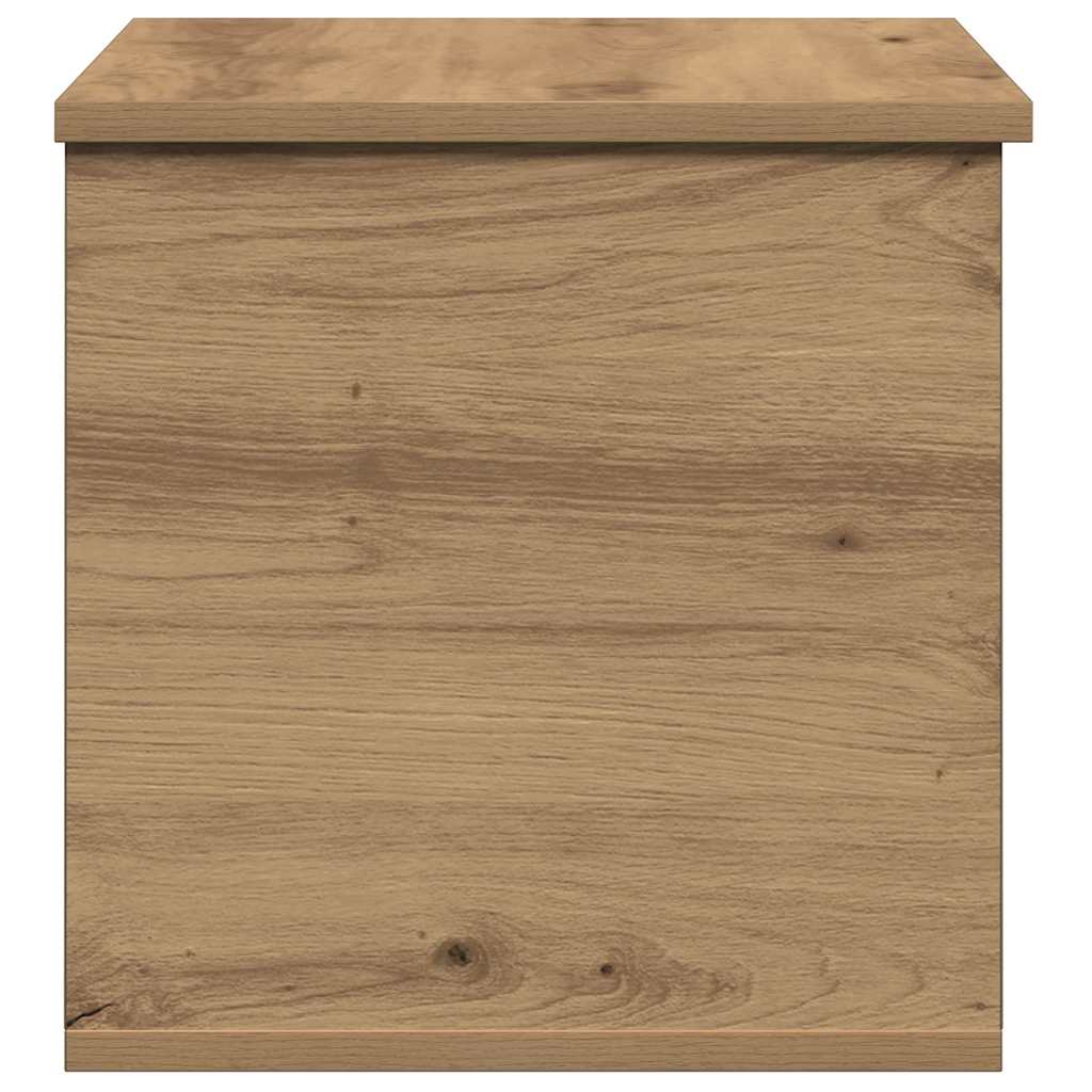 Boîte de Rangement chêne artisanal 60 x 35 x 35 cm - XIOS