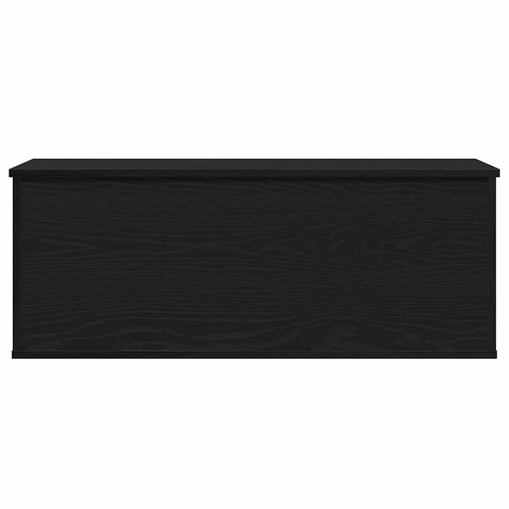 Boîte de Rangement Chêne noir 90 x 35 x 35 cm Bois d'ingénierie - XIOS