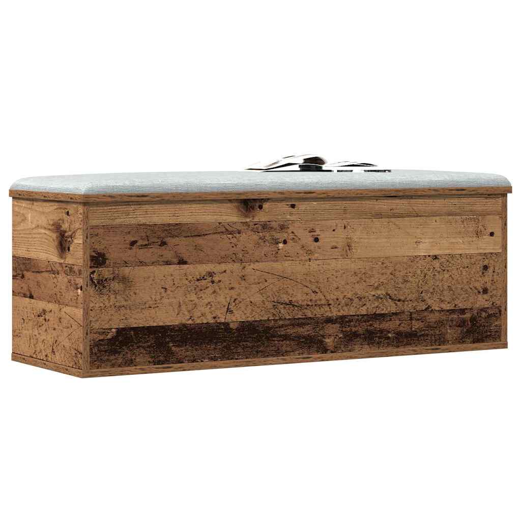 Boîte de Rangement avec stockage Bois ancien 102 x 35 x 35 cm - XIOS