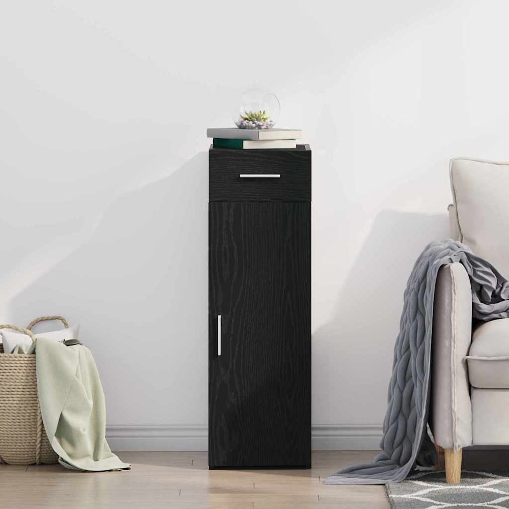 Buffet Chêne noir 30 x 42,5 x 93 cm Bois d'ingénierie - XIOS