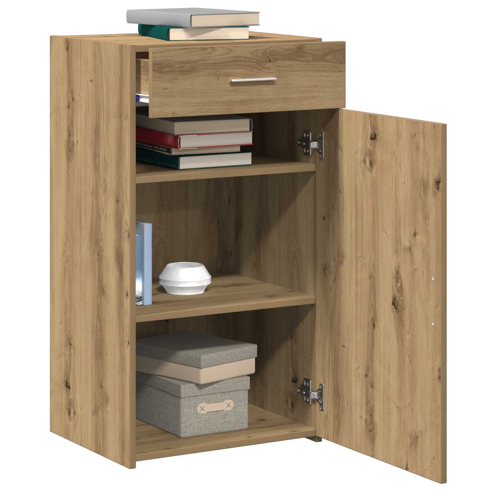 Buffet Chêne artisanal 50 x 42,5 x 93 cm - XIOS