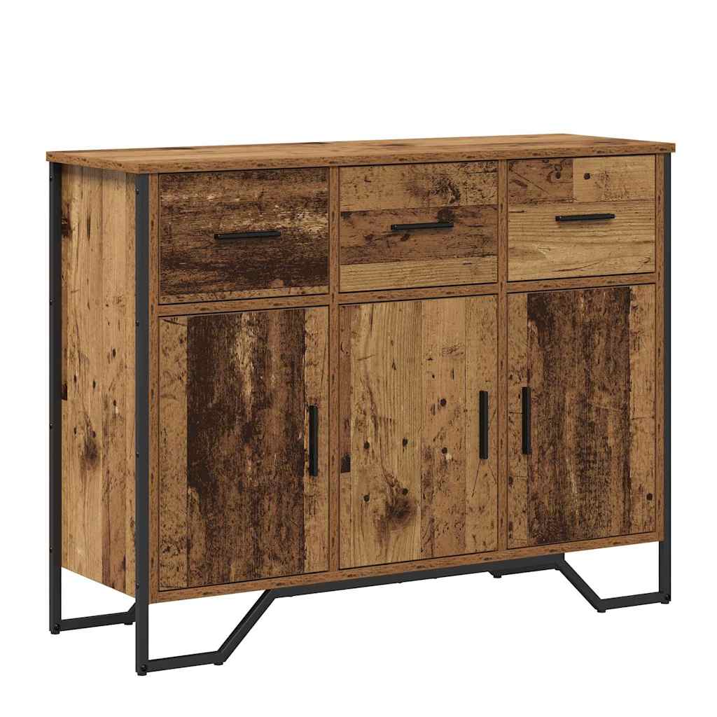 Buffet Bois ancien 97 x 32.5 x 74.5 cm Bois d'ingénierie - XIOS
