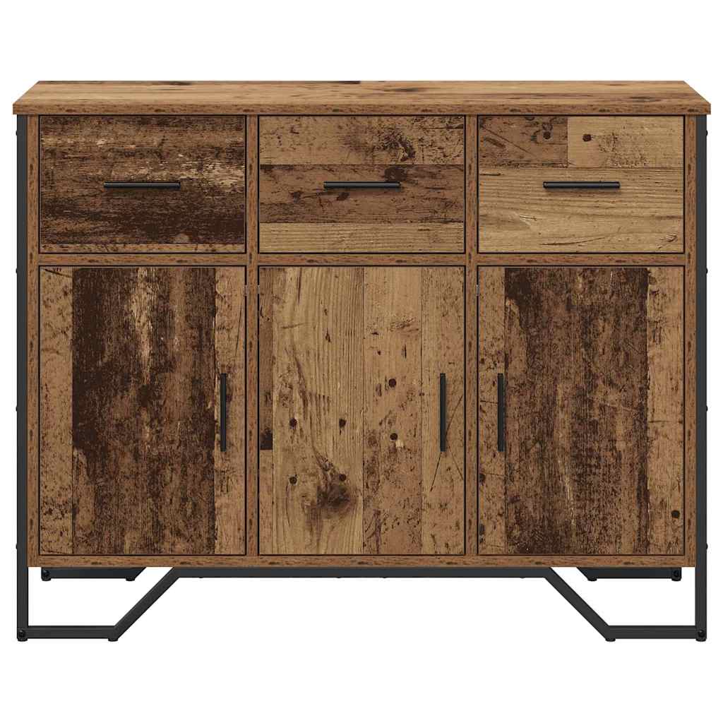 Buffet Bois ancien 97 x 32.5 x 74.5 cm Bois d'ingénierie - XIOS
