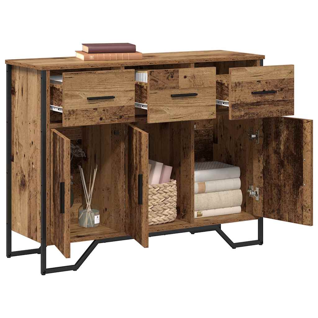 Buffet Bois ancien 97 x 32.5 x 74.5 cm Bois d'ingénierie - XIOS