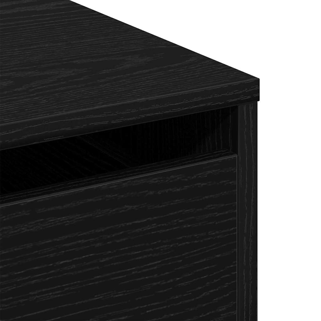 Commode Chêne noir 40 x 41 x 76 cm Bois d'ingénierie - XIOS