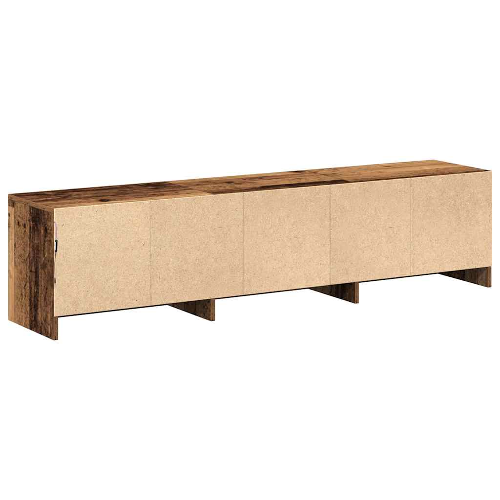 Meuble TV Bois ancien 162,5 x 34 x 40 cm Bois d'ingénierie - XIOS