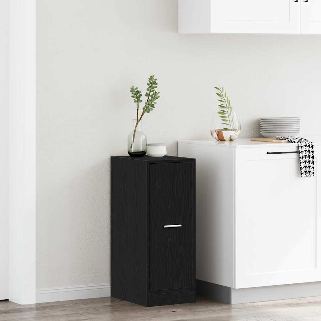 Armoire de pharmacie Chêne noir 40x41x77,5 cm Bois d'ingénierie