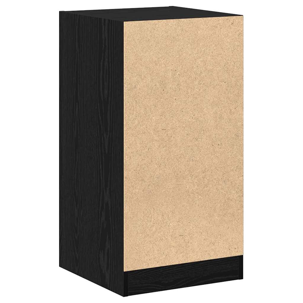 Armoire de pharmacie Chêne noir 40x41x77,5 cm Bois d'ingénierie