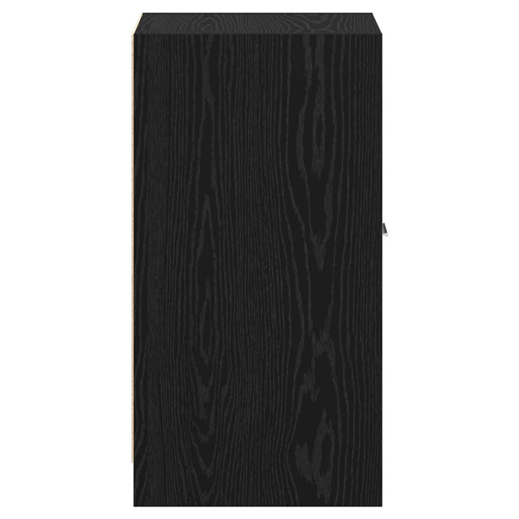 Armoire de pharmacie Chêne noir 40x41x77,5 cm Bois d'ingénierie